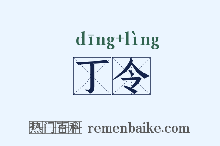 丁令是什么意思的图片